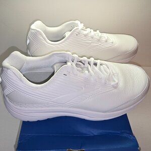 Brooks Men's Addiction Walker 2, Size 9.5 extra wide, NIB, White, $130
